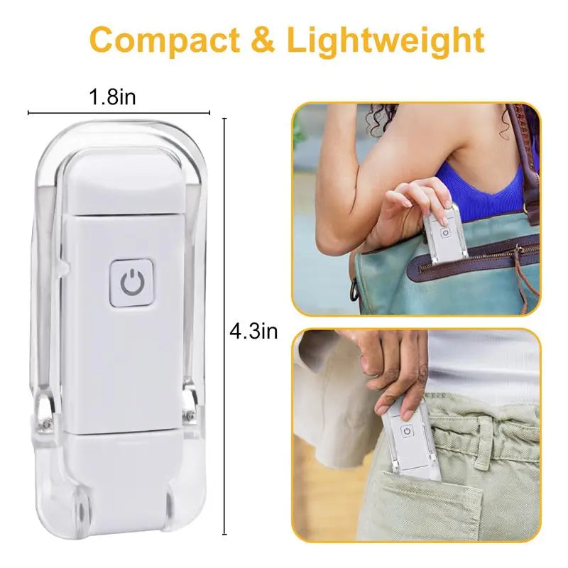EyeCare Clip-On Book Light