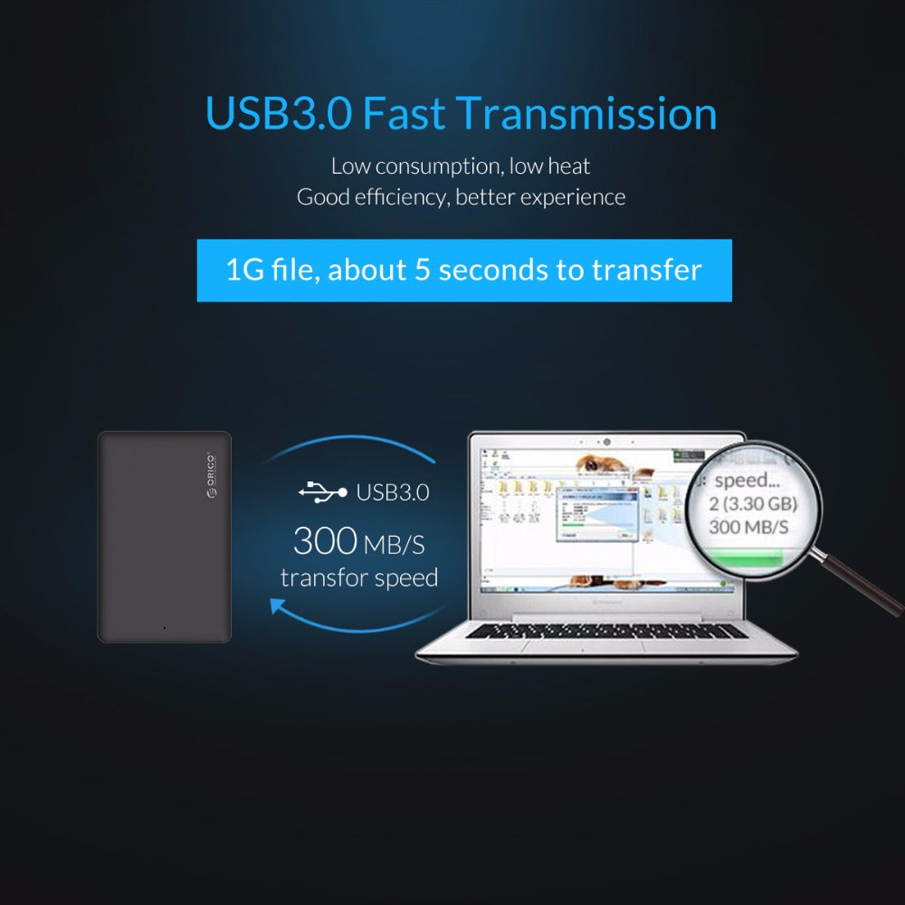 ORICO SpeedBox 2577U3 SSD Case