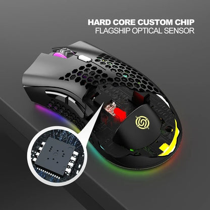 BM600 Hybrid Pro Wireless RGB Gamer Mouse