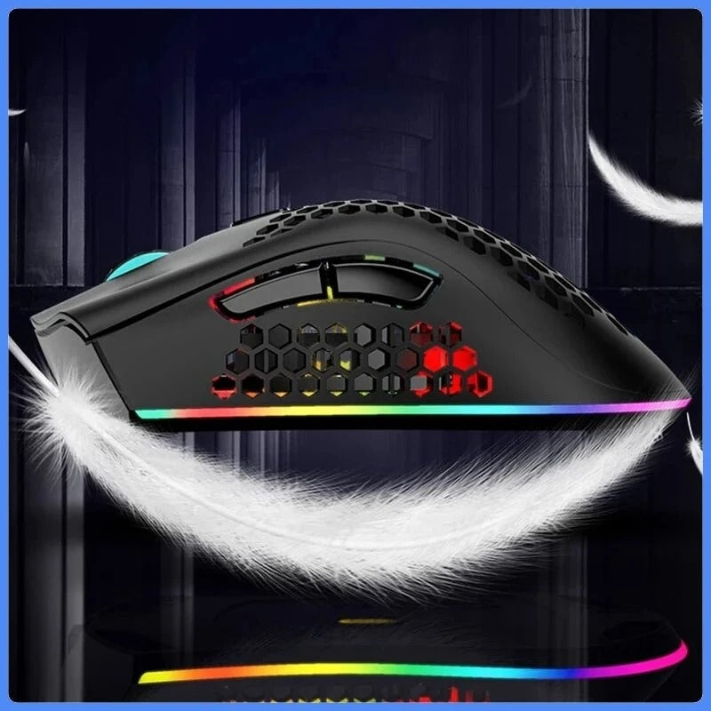 BM600 Hybrid Pro Wireless RGB Gamer Mouse
