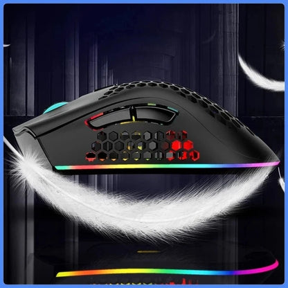 BM600 Hybrid Pro Wireless RGB Gamer Mouse