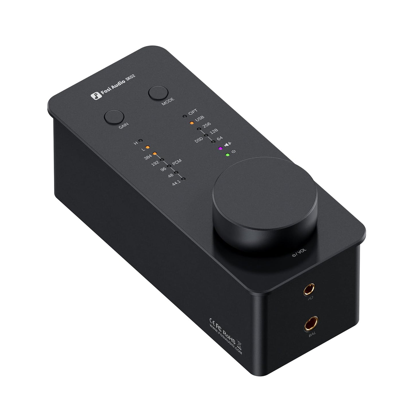Fosi Audio SK02 USB-C DAC Headphone Amplifier