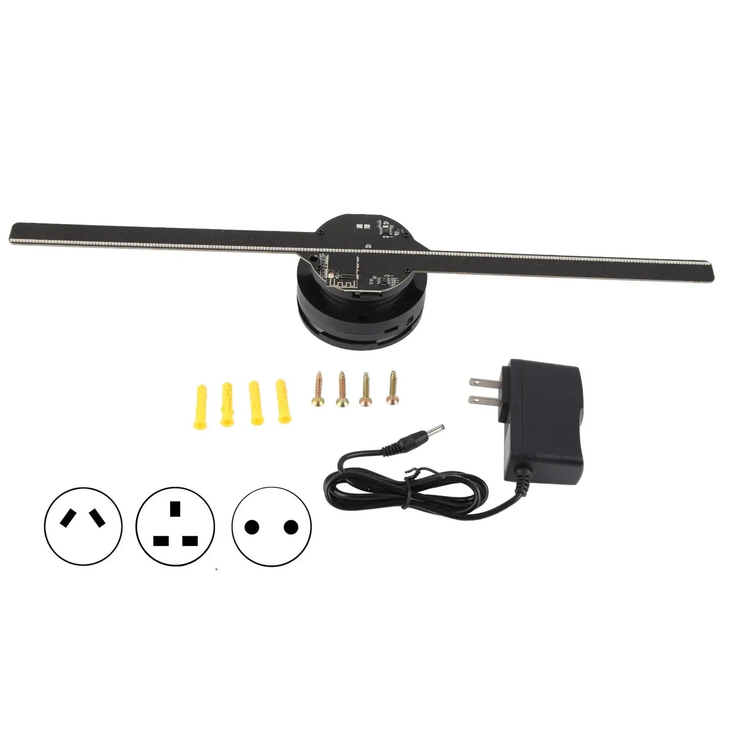 224-LED 3D Holographic Display Fan