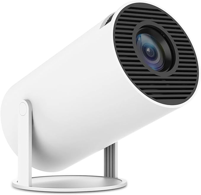 4K Mini Portable Projector with WiFi6 & BT 5.0