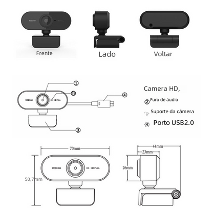 1080P High-Definition USB Webcam