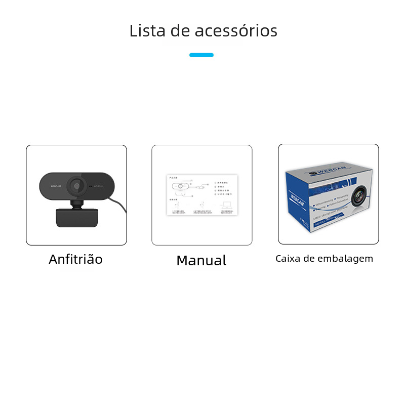 1080P High-Definition USB Webcam