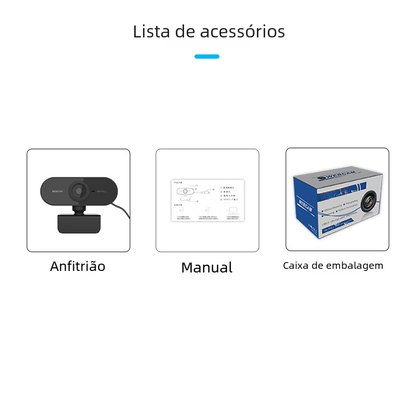 1080P High-Definition USB Webcam