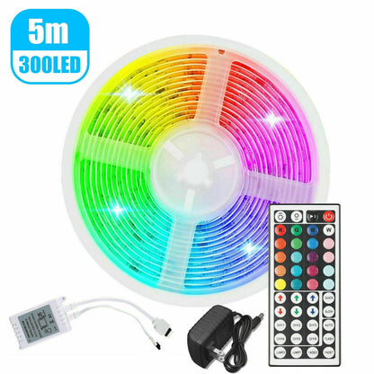 32FT Rainbow LED Strip with Remote